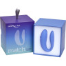 Вибратор для пар WOMANIZER We-Vibe Match голубой SNATSG5